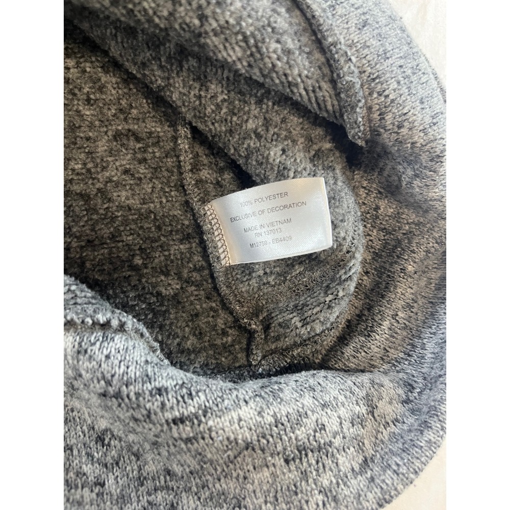 Eddie Bauer Womens Full Zip Fleece Jacket Gray Athletic Casual Coat - Picture 6 of 8